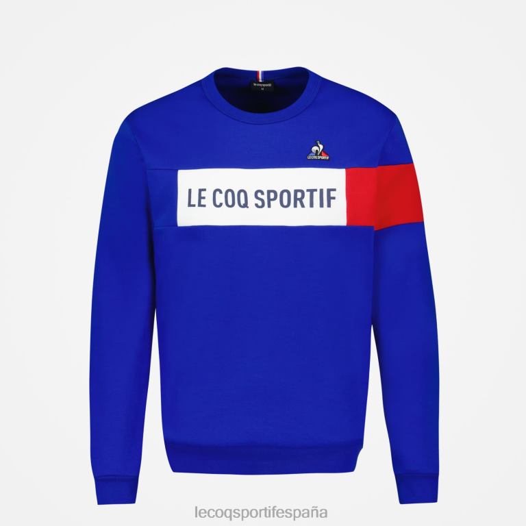 Le Coq Sportif sudadera azul hombres TD866456 ropa