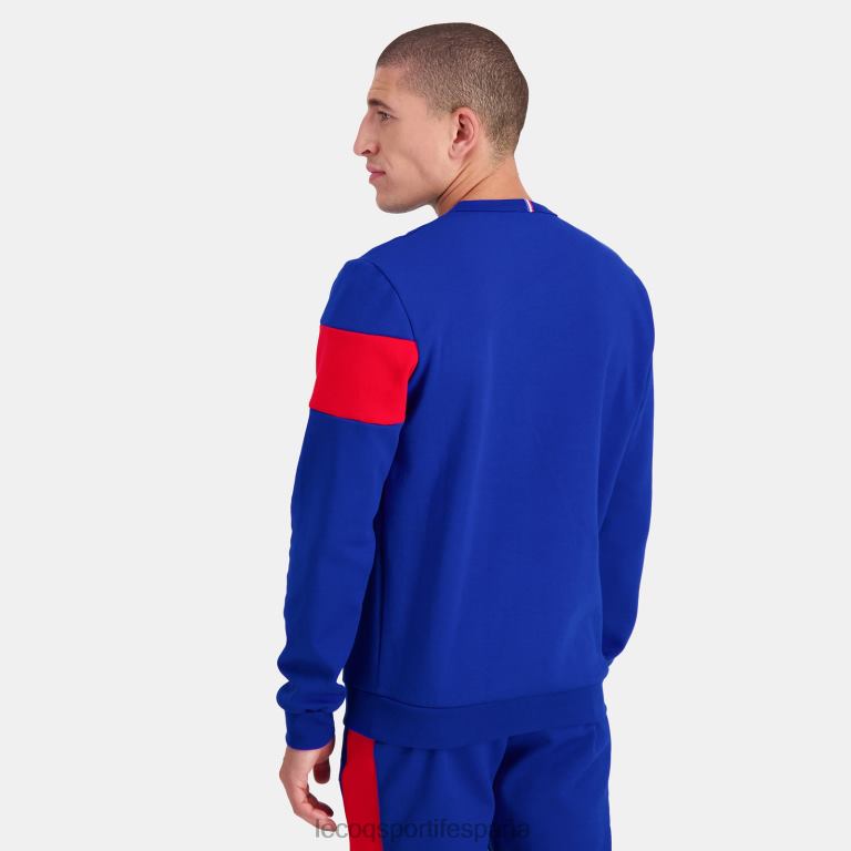 Le Coq Sportif sudadera azul hombres TD866456 ropa