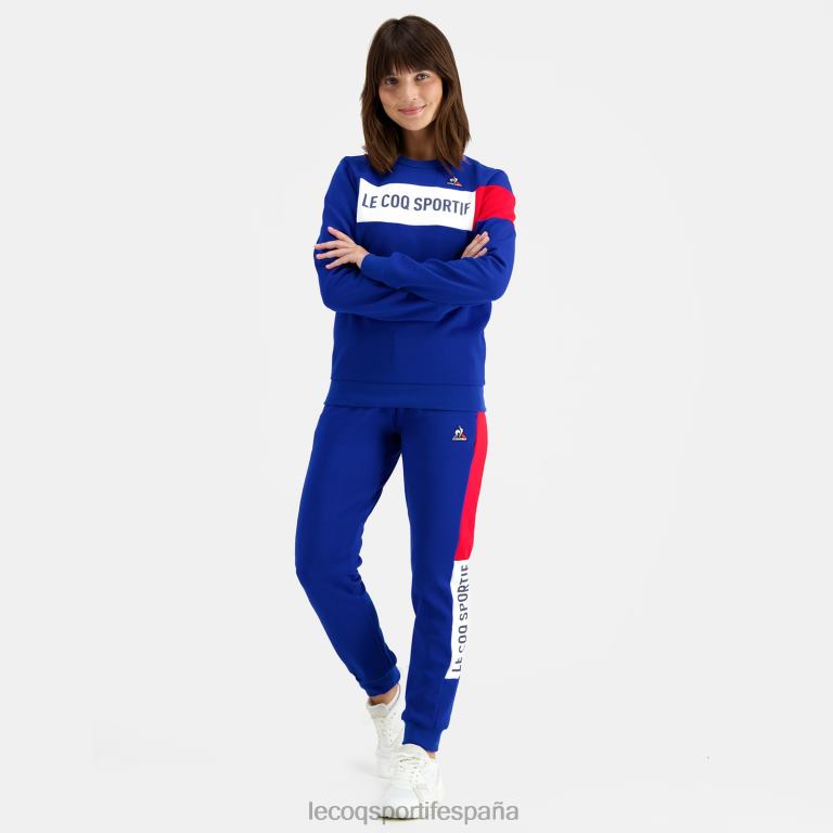Le Coq Sportif sudadera azul hombres TD866456 ropa