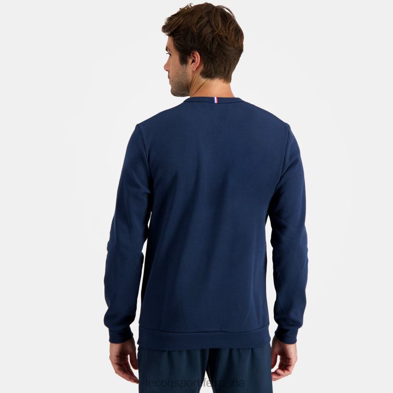 Le Coq Sportif sudadera azul hombres TD866470 ropa