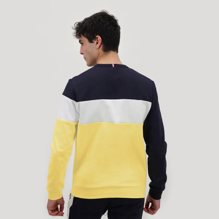 Le Coq Sportif sudadera azul hombres TD866484 ropa