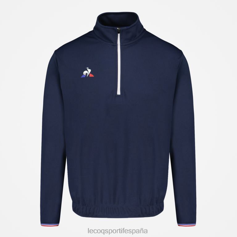 Le Coq Sportif sudadera azul hombres TD86681 ropa