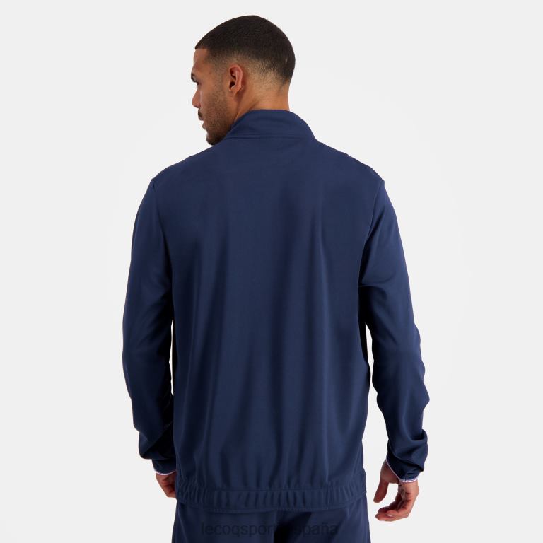 Le Coq Sportif sudadera azul hombres TD86681 ropa