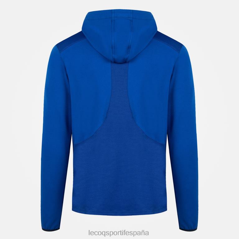 Le Coq Sportif sudadera con capucha azul hombres TD866491 ropa