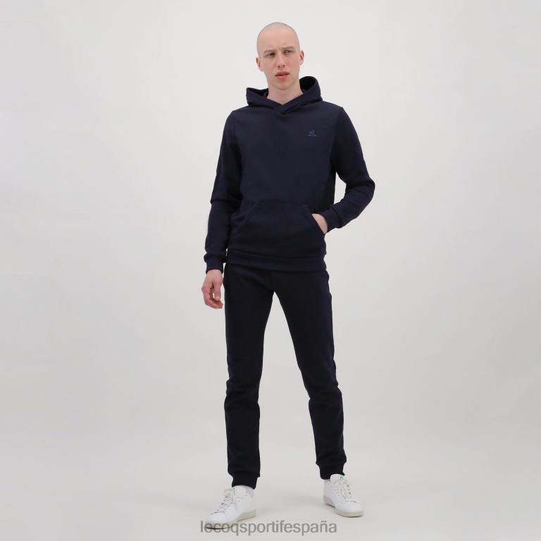 Le Coq Sportif sudadera con capucha azul hombres TD866494 ropa