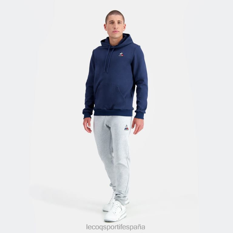 Le Coq Sportif sudadera con capucha azul hombres TD86664 ropa