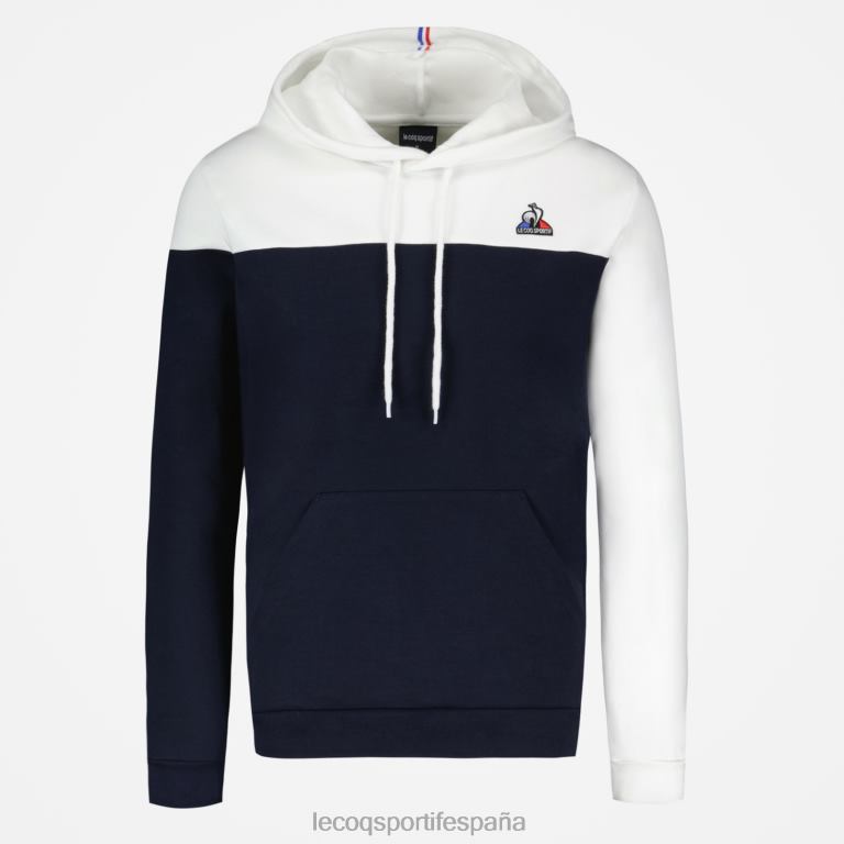 Le Coq Sportif sudadera con capucha azul hombres TD86666 ropa