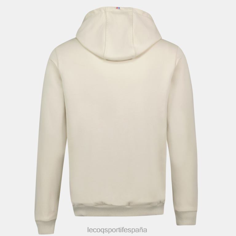 Le Coq Sportif sudadera con capucha marrón hombres TD8669 ropa