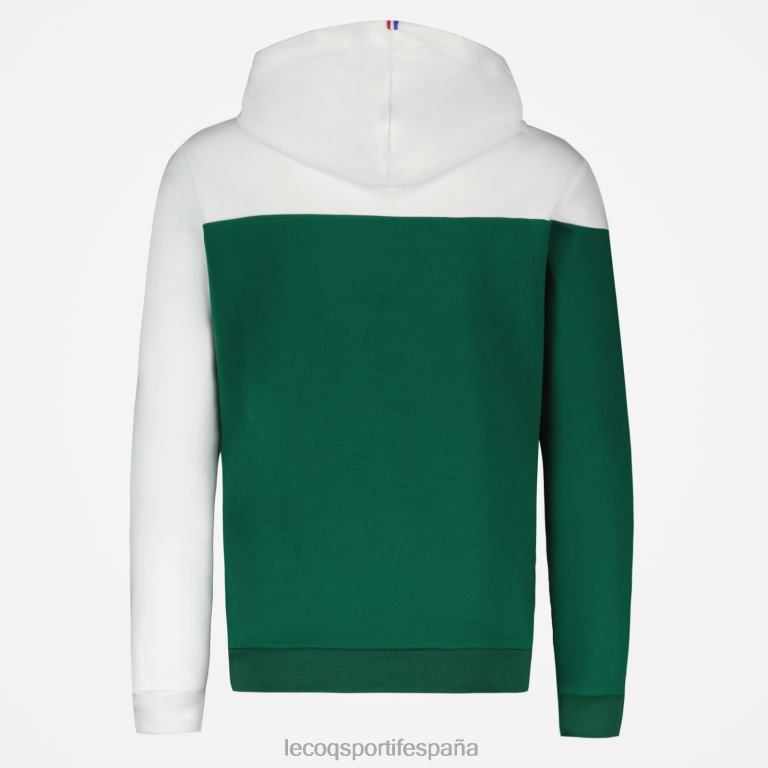 Le Coq Sportif sudadera con capucha verde hombres TD866436 ropa