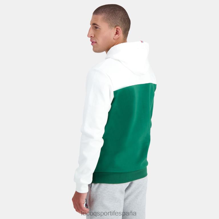 Le Coq Sportif sudadera con capucha verde hombres TD866436 ropa