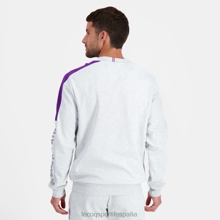 Le Coq Sportif sudadera gris hombres TD866443 ropa
