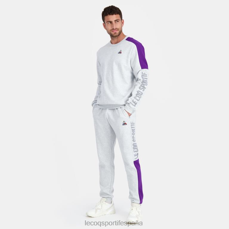 Le Coq Sportif sudadera gris hombres TD866443 ropa