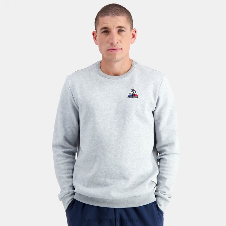 Le Coq Sportif sudadera gris hombres TD86660 ropa