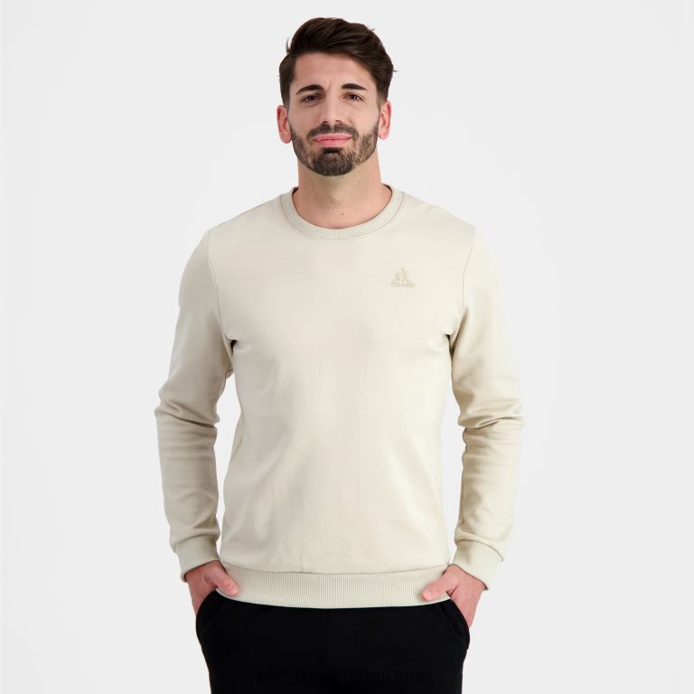 Le Coq Sportif sudadera marrón hombres TD86610 ropa