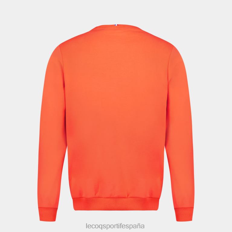 Le Coq Sportif sudadera naranja hombres TD86614 ropa