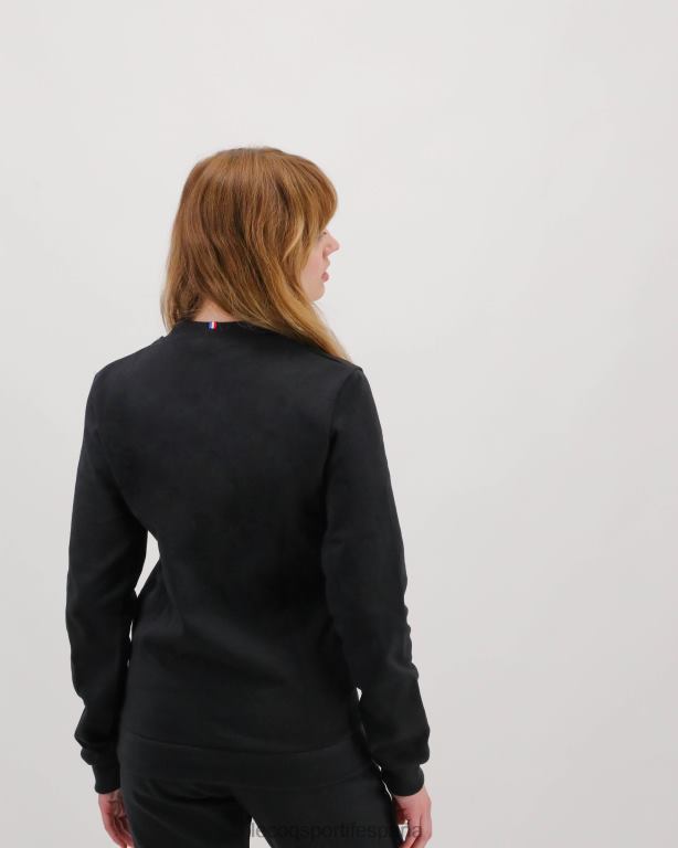 Le Coq Sportif sudadera negra hombres TD86679 ropa