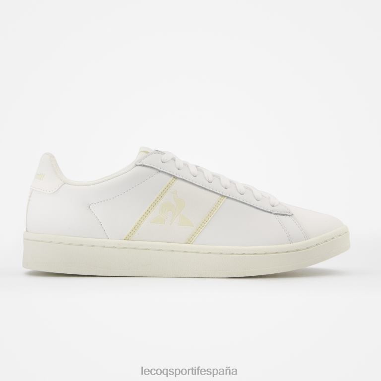 Le Coq Sportif zapato clasico suave blanco hombres TD866273 zapatos