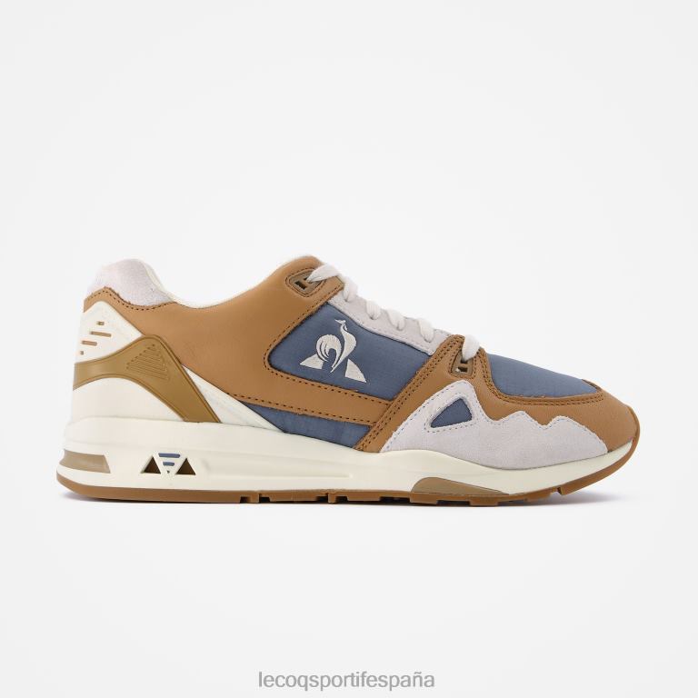 Le Coq Sportif zapato lcs r1000 ripstop marrón hombres TD866530 zapatos