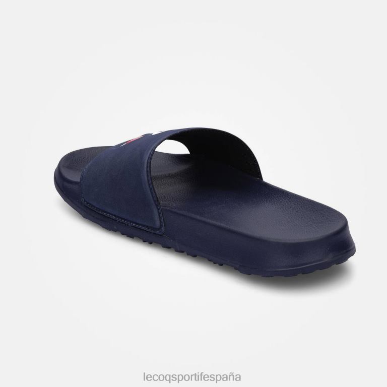 Le Coq Sportif diapositivas azul hombres TD866283 zapatos