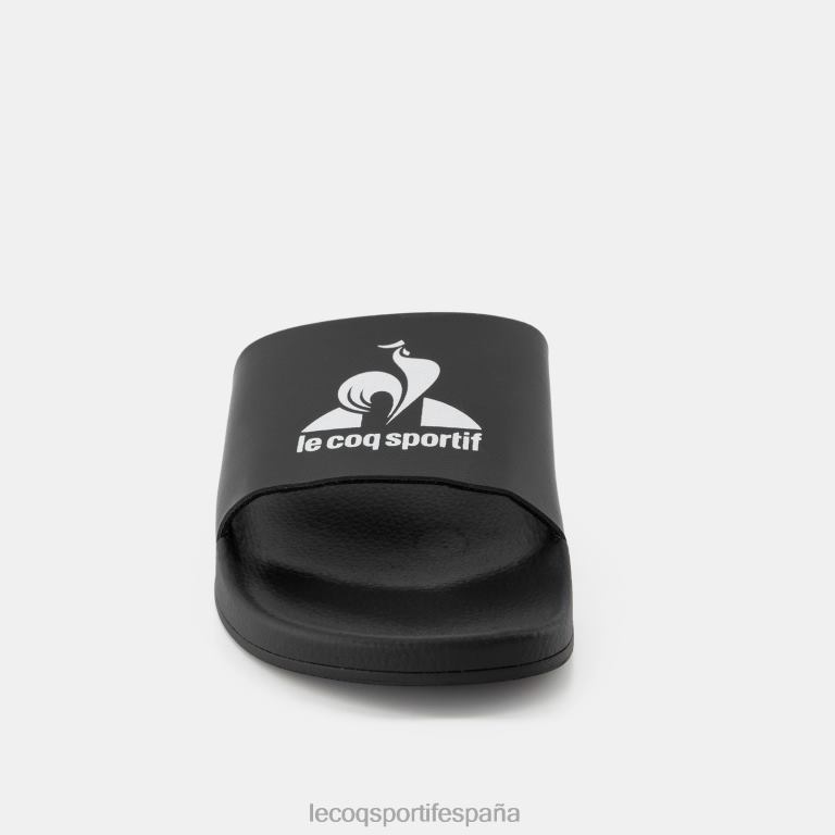 Le Coq Sportif diapositivas hechas en francia negro hombres TD866251 zapatos
