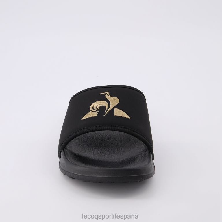 Le Coq Sportif diapositivas negro hombres TD866521 zapatos