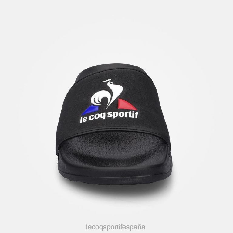 Le Coq Sportif diapositivas negro hombres TD866590 zapatos