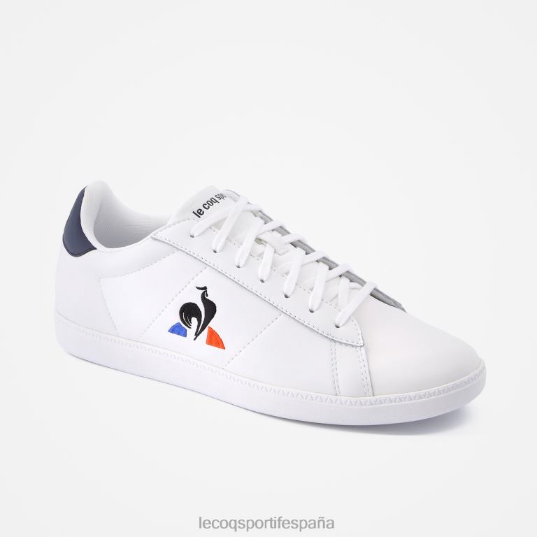 Le Coq Sportif zapato de corte blanco hombres TD866588 zapatos