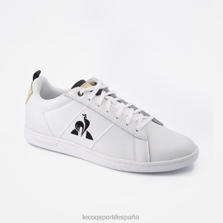 Le Coq Sportif zapato de corteclásico blanco hombres TD866564 zapatos