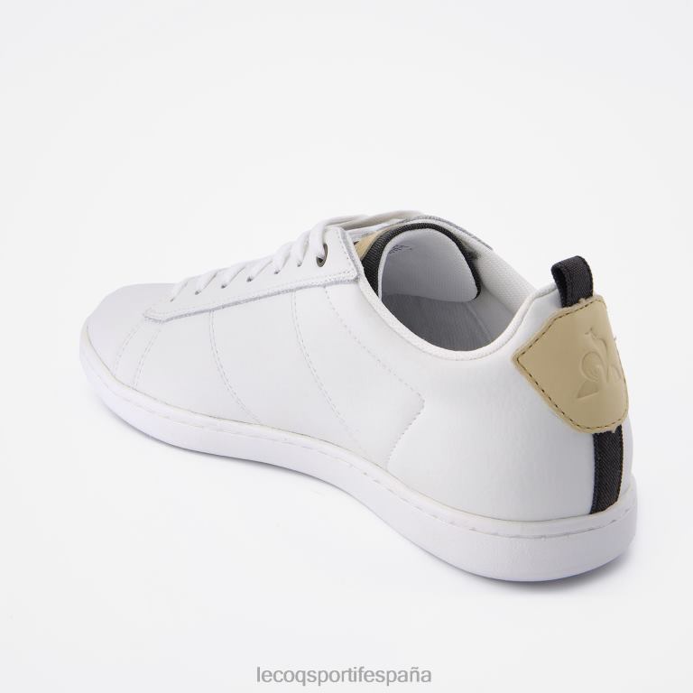 Le Coq Sportif zapato de corteclásico blanco hombres TD866564 zapatos