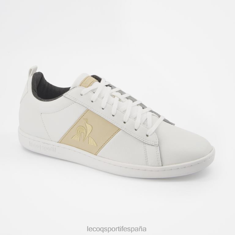 Le Coq Sportif zapato de corteclásico blanco hombres TD866565 zapatos
