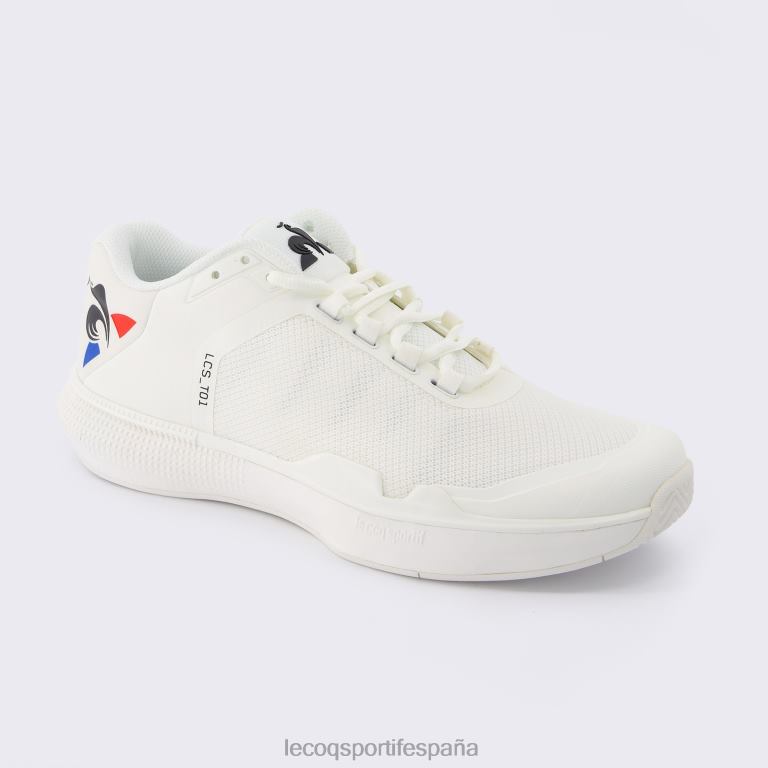Le Coq Sportif zapato futur lcs t01 arcilla blanco hombres TD866591 zapatos