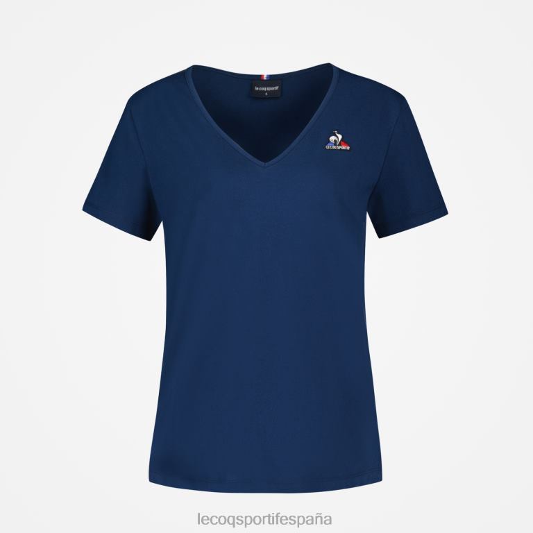Le Coq Sportif camiseta azul mujer TD866358 ropa