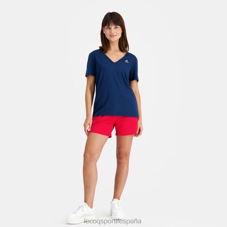 Le Coq Sportif camiseta azul mujer TD866358 ropa