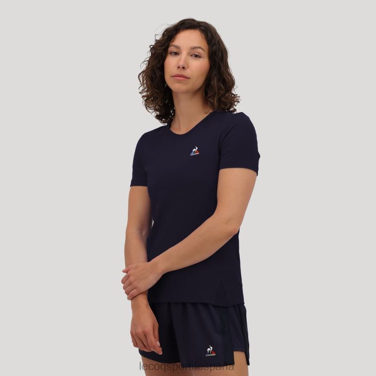 Le Coq Sportif camiseta azul mujer TD866602 ropa