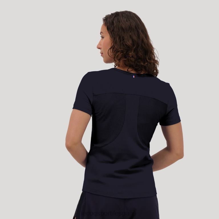 Le Coq Sportif camiseta azul mujer TD866602 ropa