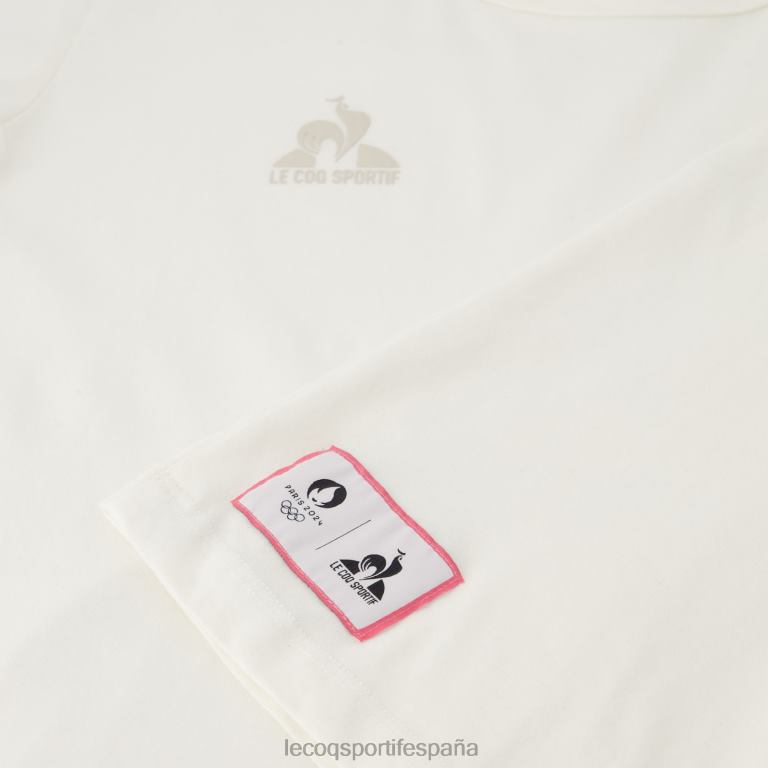Le Coq Sportif camiseta blanca mujer TD866341 ropa
