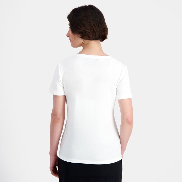 Le Coq Sportif camiseta blanca mujer TD866352 ropa