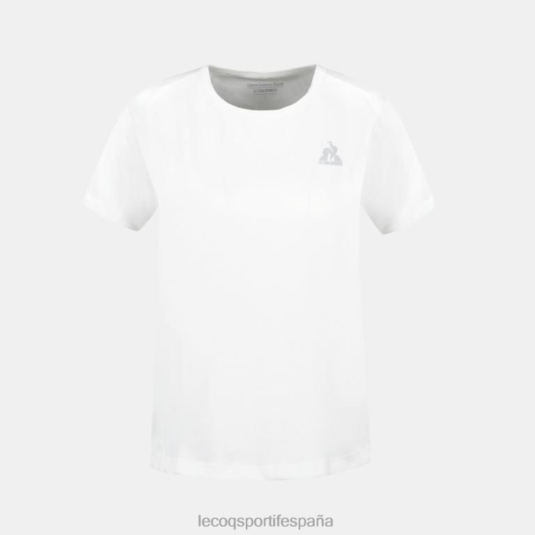 Le Coq Sportif camiseta blanca mujer TD866353 ropa