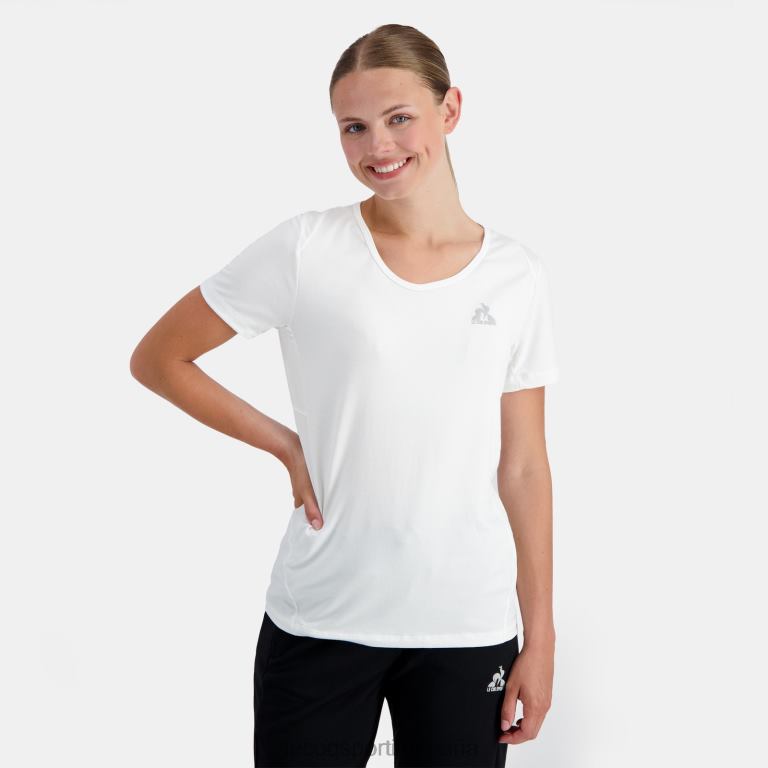 Le Coq Sportif camiseta blanca mujer TD866356 ropa