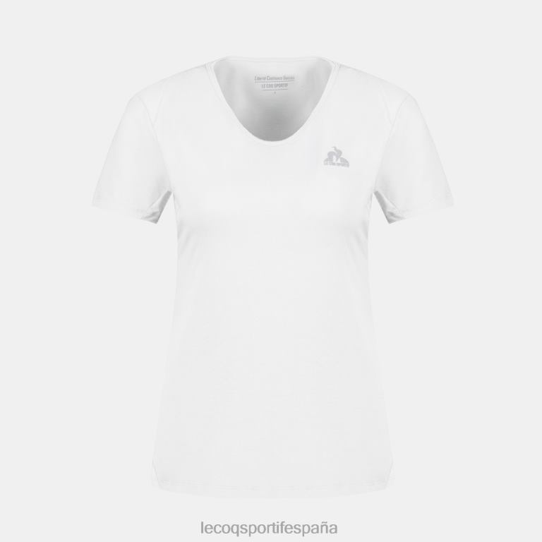 Le Coq Sportif camiseta blanca mujer TD866356 ropa