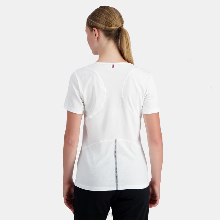 Le Coq Sportif camiseta blanca mujer TD866356 ropa