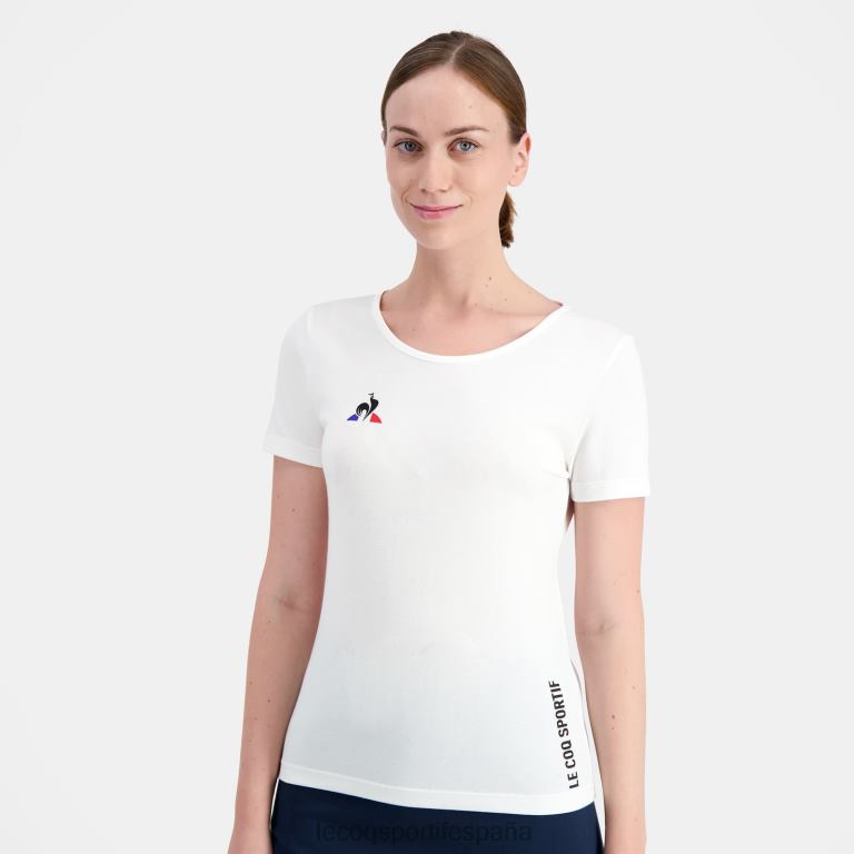 Le Coq Sportif camiseta blanca mujer TD866608 ropa