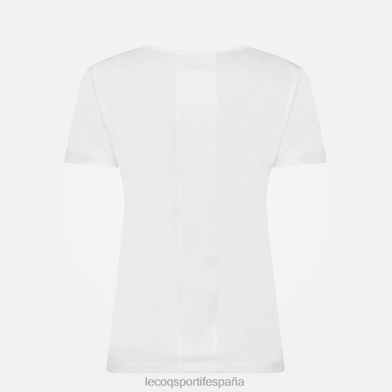 Le Coq Sportif camiseta blanca mujer TD866608 ropa