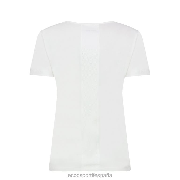 Le Coq Sportif camiseta blanca mujer TD866608 ropa