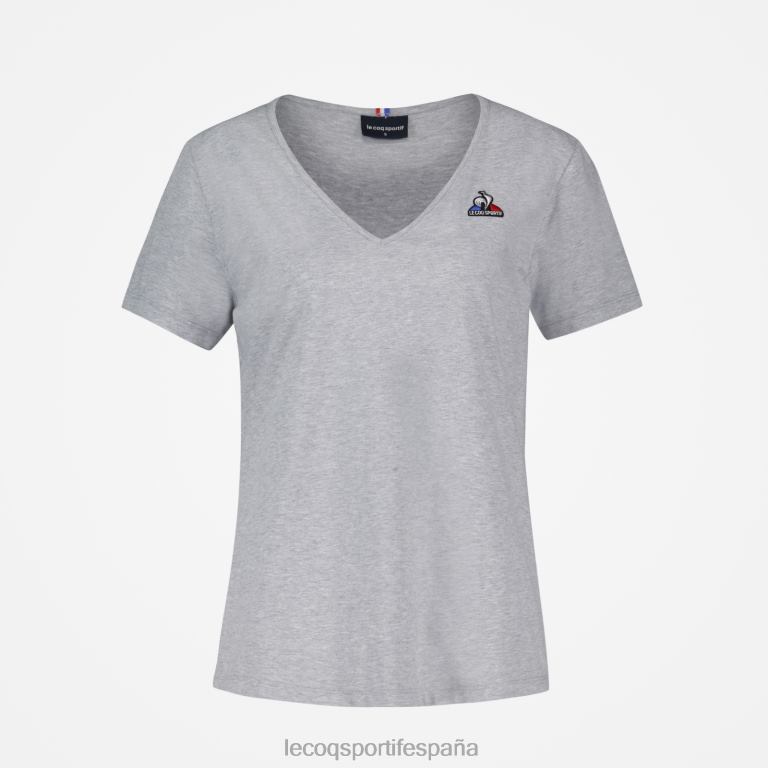 Le Coq Sportif camiseta gris mujer TD866359 ropa