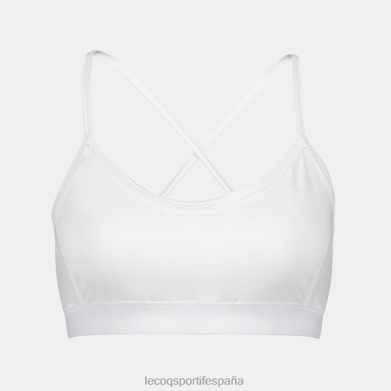 Le Coq Sportif chaleco blanco mujer TD866343 ropa