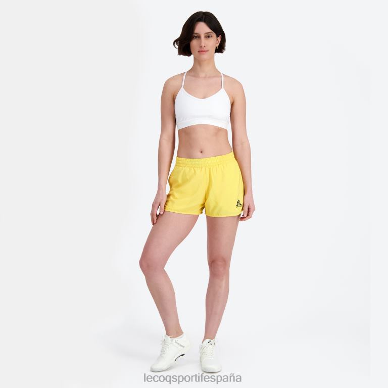 Le Coq Sportif chaleco blanco mujer TD866343 ropa