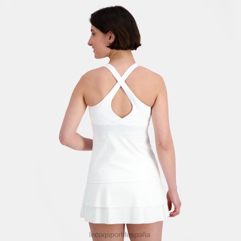 Le Coq Sportif chaleco blanco mujer TD866344 ropa