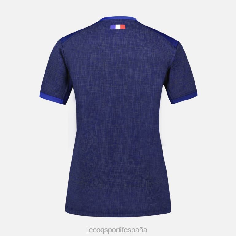 Le Coq Sportif réplica camiseta xv de france - copa del mundo de rugby 2023 azul mujer TD866349 ropa