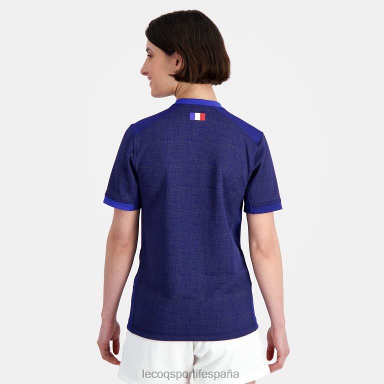 Le Coq Sportif réplica camiseta xv de france - copa del mundo de rugby 2023 azul mujer TD866349 ropa